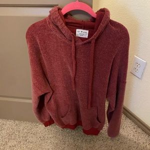 Cloud Cotton Hoodie Brick Red Size M